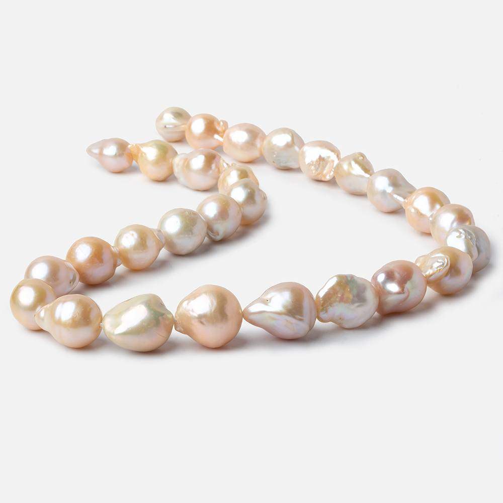 9-13mm Tri Color Ultra Baroque Freshwater Pearls 16 inch 25 pieces (ONLINE ORDER ONLY)