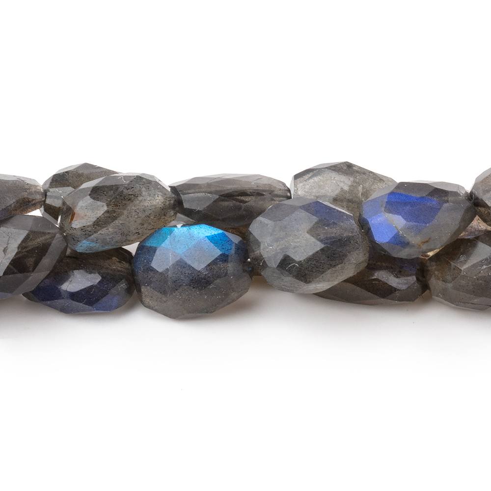 9-15mm Labradorite Straight Drill Faceted Nuggets 8 inch 17 Beads AA (ONLINE ORDER ONLY)