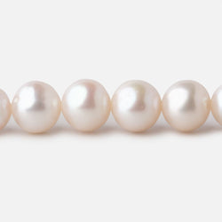9-9.5mm Off White Off Round Freshwater Pearls 16 inch 47 pieces AA (ONLINE ORDER ONLY)