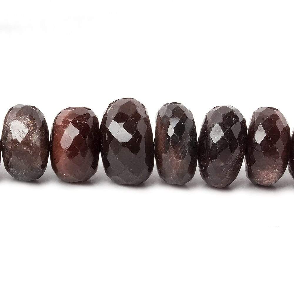 9-9.5mm Scapolite faceted rondelle beads 14 inch 65 pieces AA (ONLINE ORDER ONLY)