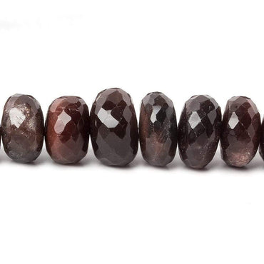 9-9.5mm Scapolite faceted rondelle beads 14 inch 65 pieces AA (ONLINE ORDER ONLY)