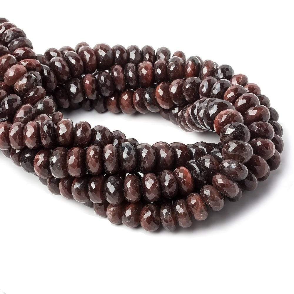 9-9.5mm Scapolite faceted rondelle beads 14 inch 65 pieces AA (ONLINE ORDER ONLY)