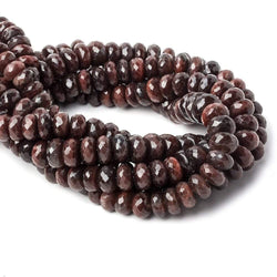 9-9.5mm Scapolite faceted rondelle beads 14 inch 65 pieces AA (ONLINE ORDER ONLY)