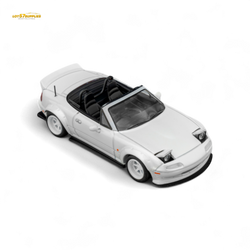 (Pre-Order) Microturbo Custom MX5 Rocket Bunny - Metallic White 1:64 (ONLINE ORDER ONLY)