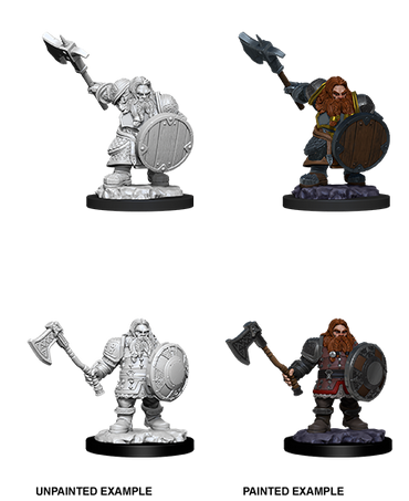 D&D: Nolzur's Marvelous Miniatures - Dwarf Male Fighter (ONLINE ORDER ONLY)