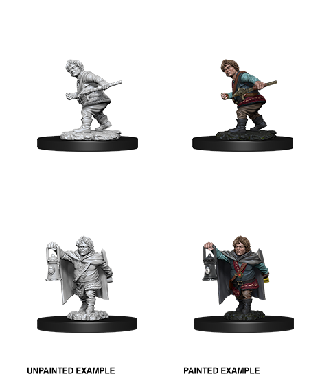 D&D: Nolzur's Marvelous Miniatures - Halfling Male Rogue (ONLINE ORDER ONLY)