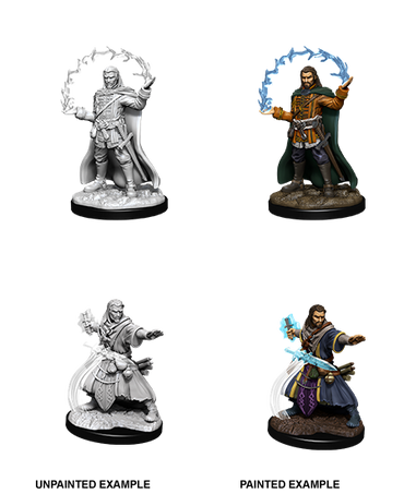 D&D: Nolzur's Marvelous Miniatures - Human Male Wizard (ONLINE ORDER ONLY)