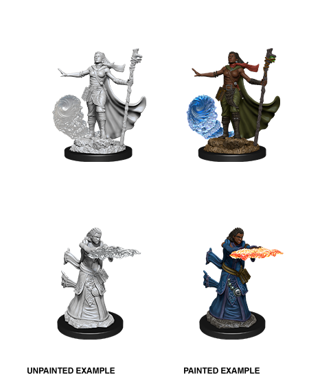 D&D: Nolzur's Marvelous Miniatures - Human Female Wizard (ONLINE ORDER ONLY)