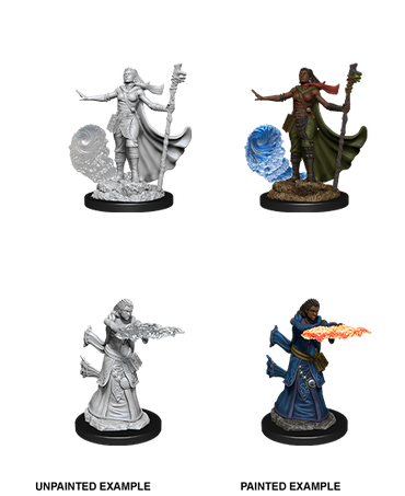 D&D: Nolzur's Marvelous Miniatures - Human Female Wizard (ONLINE ORDER ONLY)