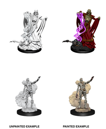 D&D: Nolzur's Marvelous Miniatures - Lich & Mummy Lord (ONLINE ORDER ONLY)