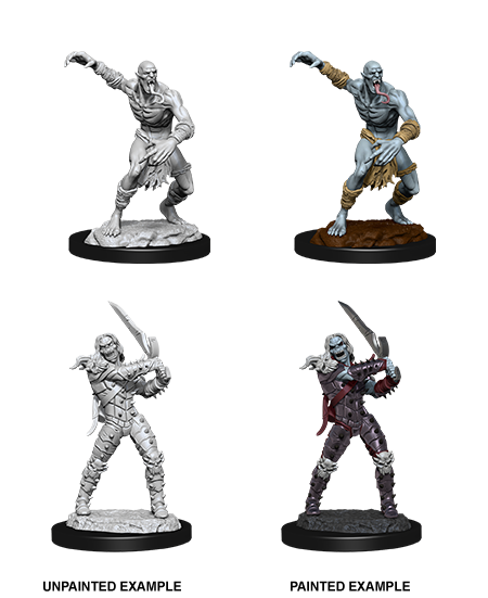 D&D: Nolzur's Marvelous Miniatures - Wight & Ghast (ONLINE ORDER ONLY)