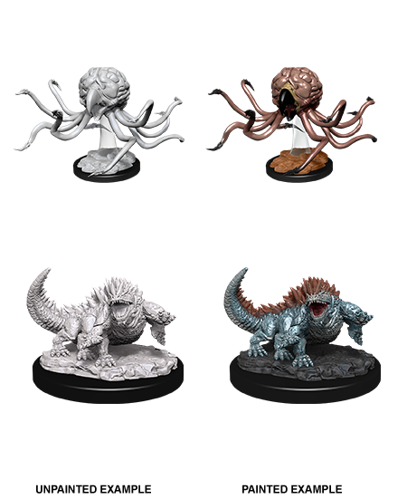D&D: Nolzur's Marvelous Miniatures - Grell & Basilisk (ONLINE ORDER ONLY)