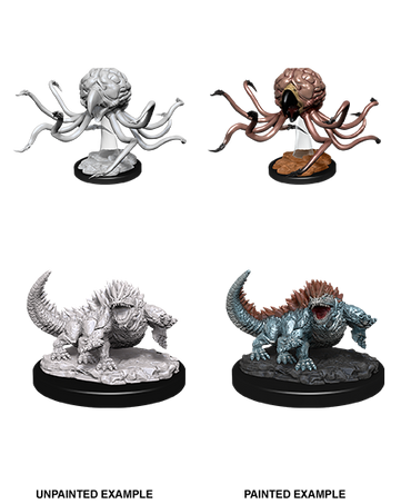 D&D: Nolzur's Marvelous Miniatures - Grell & Basilisk (ONLINE ORDER ONLY)
