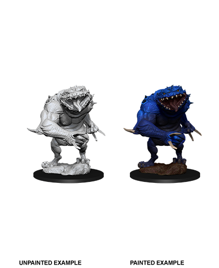 D&D: Nolzur's Marvelous Miniatures - Blue Slaad (ONLINE ORDER ONLY)