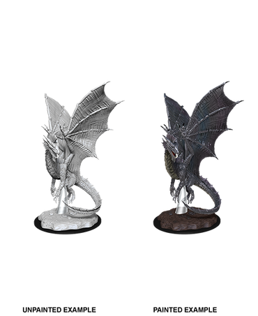 D&D: Nolzur's Marvelous Miniatures - Young Silver Dragon (ONLINE ORDER ONLY)