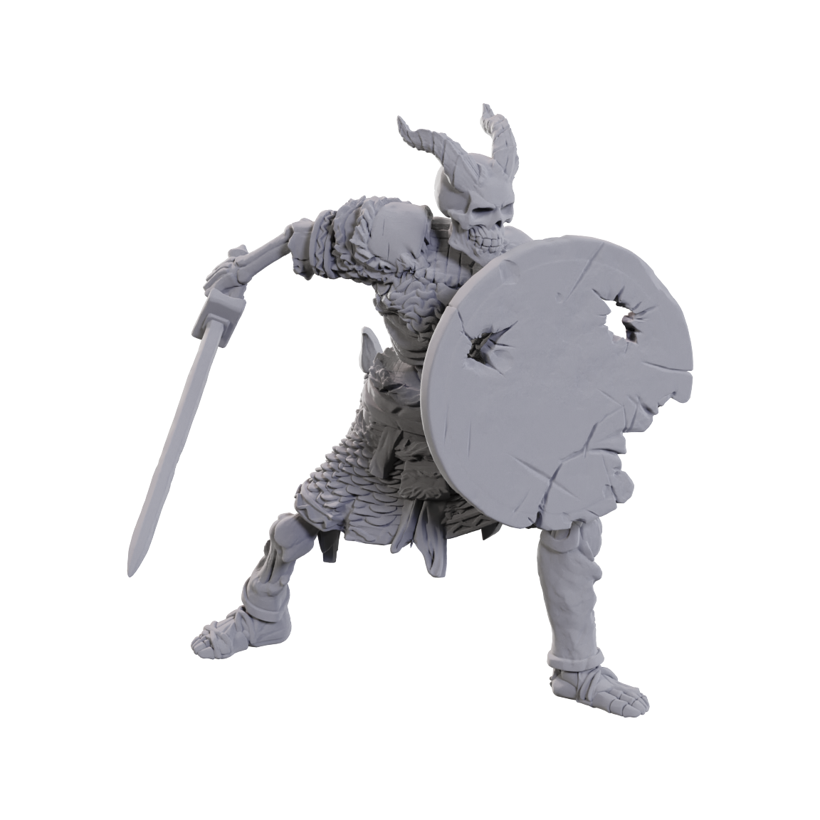 D&D: Nolzur's Marvelous Miniatures - Tiefling Skeleton (ONLINE ORDER ONLY)