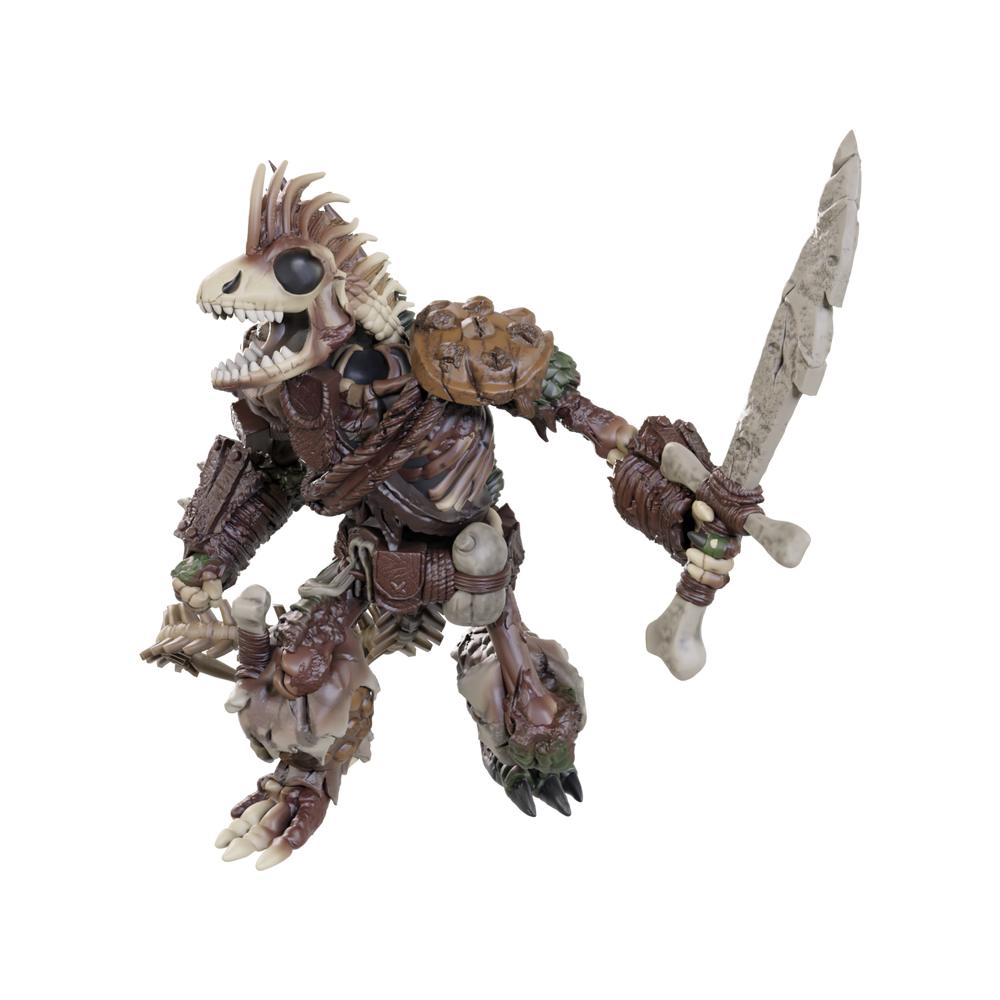 D&D: Nolzur's Marvelous Miniatures - Lizardfolk Skeleton (ONLINE ORDER ONLY)