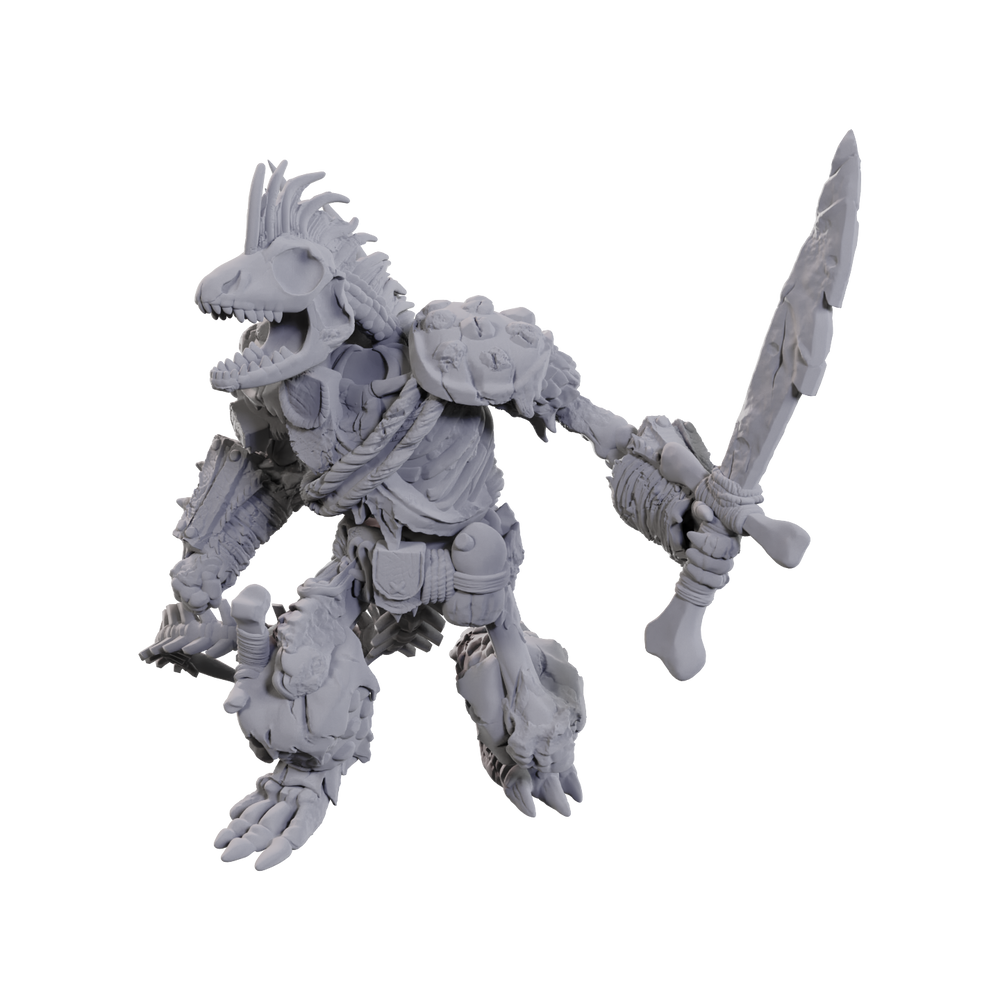 D&D: Nolzur's Marvelous Miniatures - Lizardfolk Skeleton (ONLINE ORDER ONLY)