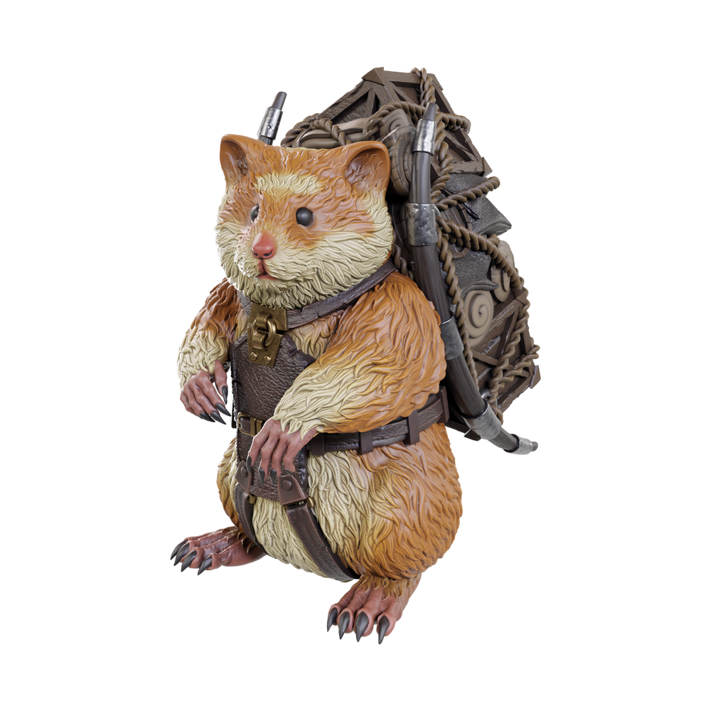 D&D: Nolzur's Marvelous Miniatures - Giant Space Hamster (ONLINE ORDER ONLY)