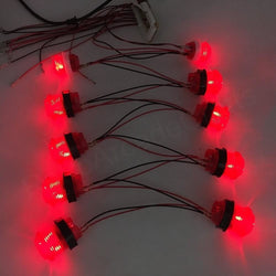 2 Players PC Game USB Controller LED Push Buttons Cables DIY Arcade Joystick Kit (Online Only)