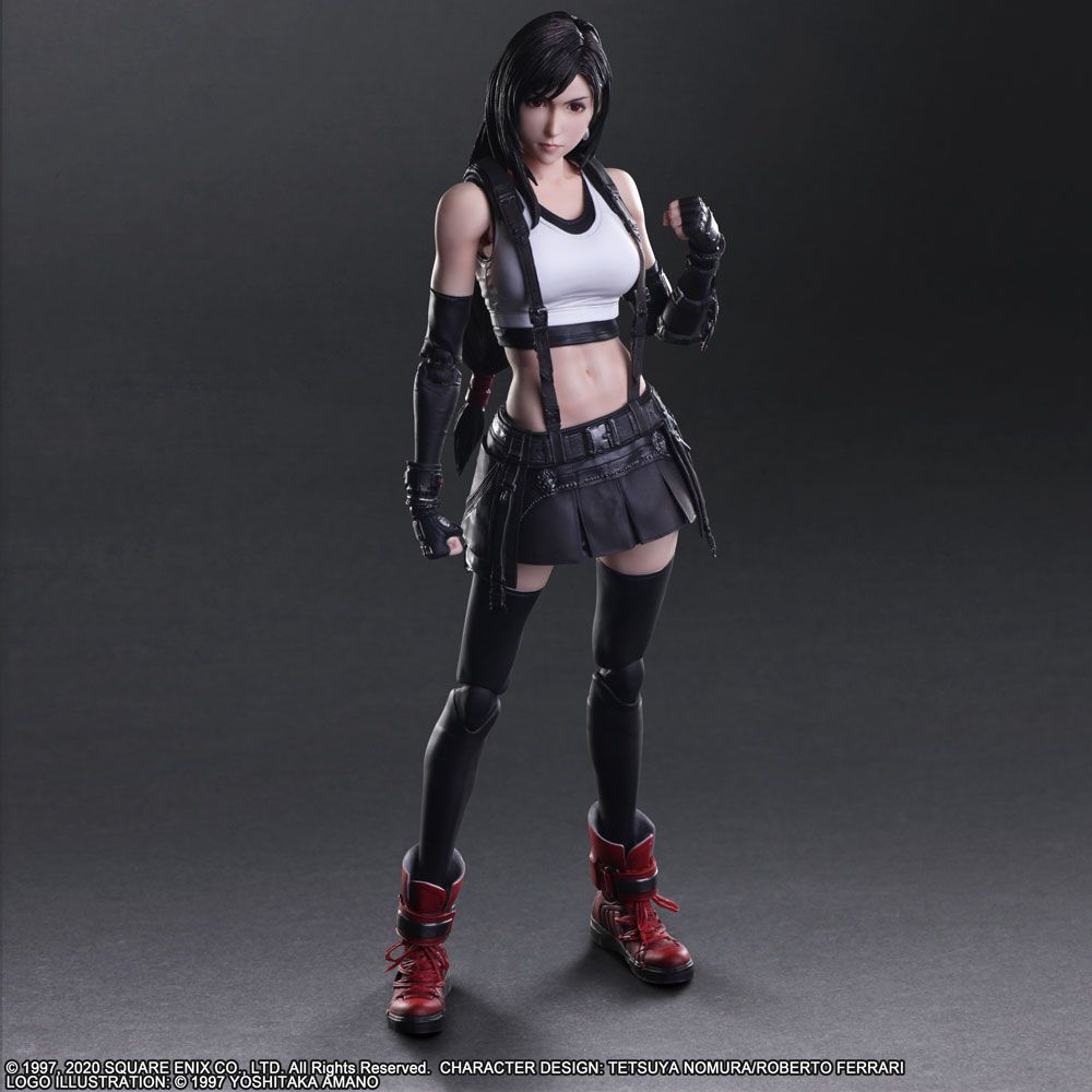 SQUARE ENIX: FINAL FANTASY® VII REMAKE PLAY ARTS -KAI- ™ - Tifa Lockhart Action Figure (ONLINE ORDER ONLY)