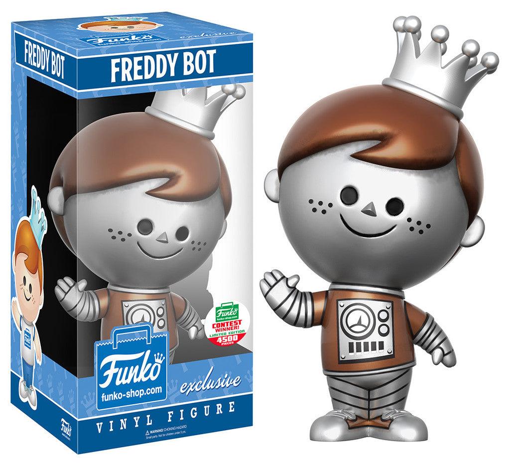 Vinyl Retro Freddy Funko Bot - Funko Shop Exclusive/4500 Made (Online Order Only)
