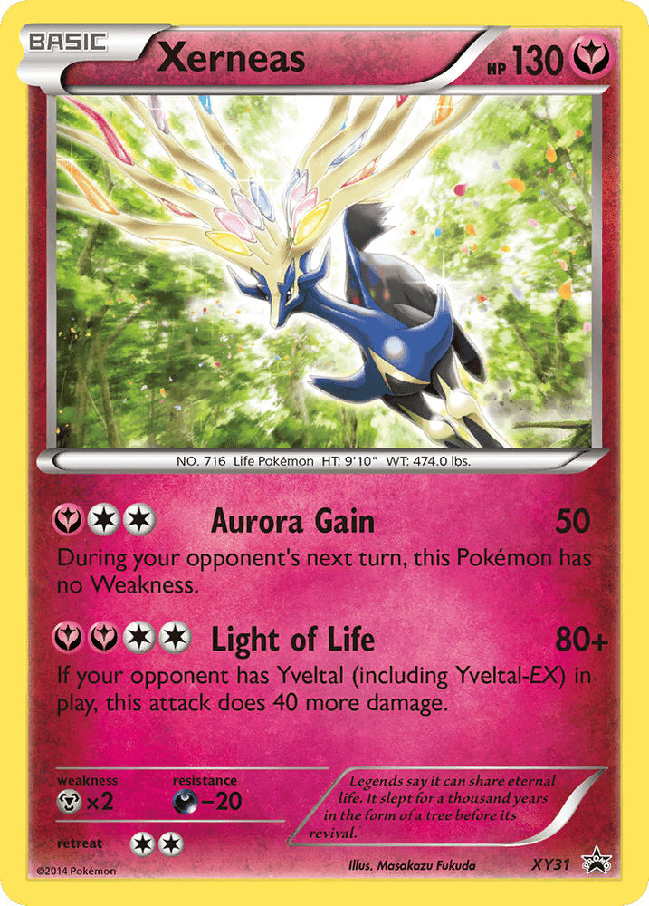 Xerneas (XY31) [XY: Black Star Promos] (Online Only)