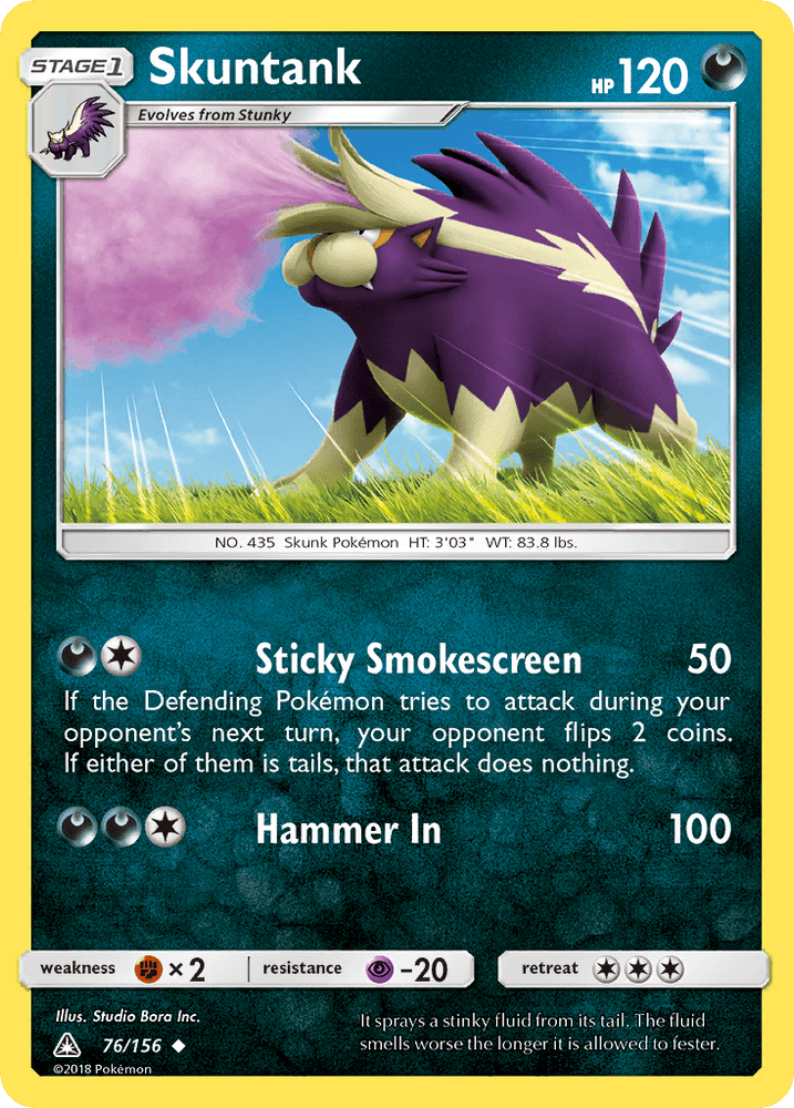Skuntank (76/156) [Sun & Moon: Ultra Prism] (Online Only)