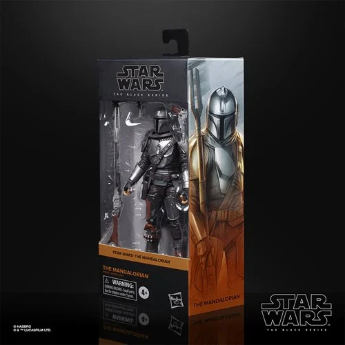 Star Wars: The Black Series - The Mandalorian (Beskar Armor) (The Mandalorian) 6-Inch Action Figure (ONLINE ORDER ONLY)
