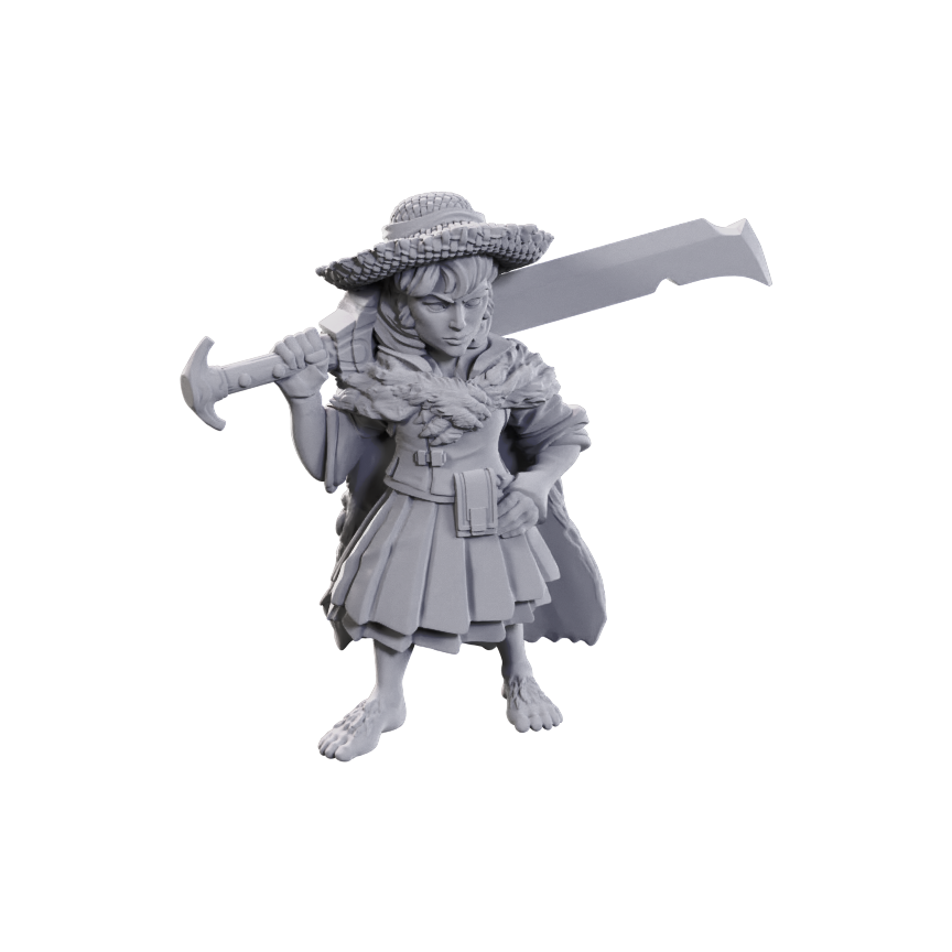 Pathfinder: Deep Cuts - Female Halfling Magus Low-Level (ONLINE ORDER ONLY)