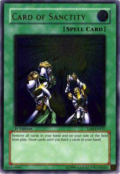 Card of Sanctity [TLM-EN037] Ultimate Rare (ONLINE ORDER ONLY)