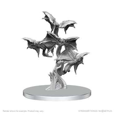Stranger Things: Unpainted Miniatures - Demobat Swarm (ONLINE ORDER ONLY)