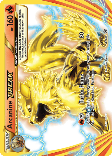 Arcanine BREAK (XY180) [XY: Black Star Promos] (Online Only)