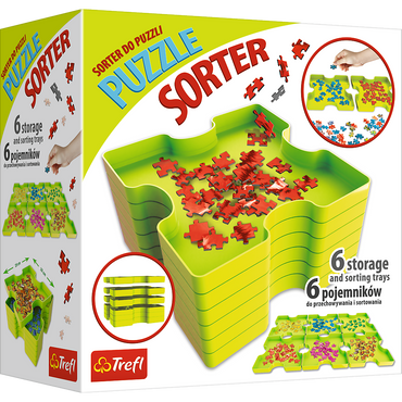 Trefl Red Puzzle Sorter
