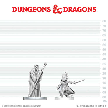 D&D: Nolzur's Marvelous Unpainted Miniatures - Cultist of Bhaal & Cultist of Myrkul (ONLINE ORDER ONLY)