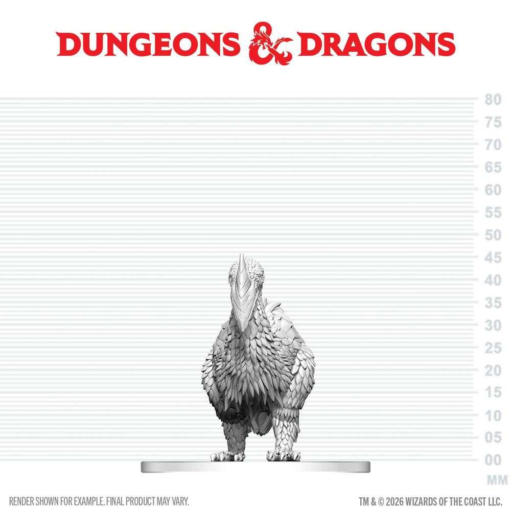 D&D: Nolzur's Marvelous Unpainted Miniatures - Axe Beak (ONLINE ORDER ONLY)