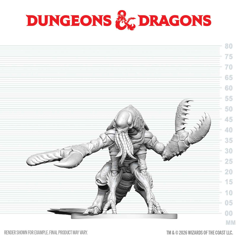 D&D: Nolzur's Marvelous Unpainted Miniatures - Chuul (ONLINE ORDER ONLY)