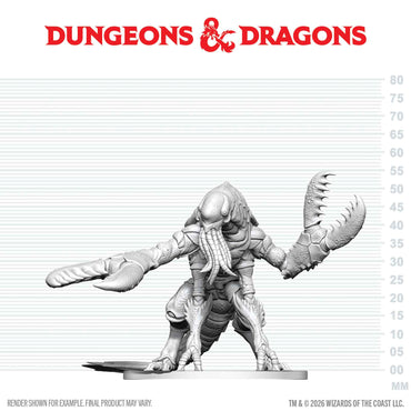 D&D: Nolzur's Marvelous Unpainted Miniatures - Chuul (ONLINE ORDER ONLY)