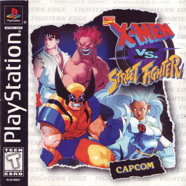 X-Men vs. Street Fighter (Playstation) (ONLINE ORDER ONLY)
