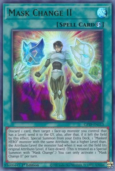 Mask Change II [GFTP-EN113] Ultra Rare (ONLINE ORDER ONLY)