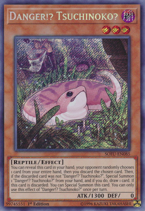 Danger!? Tsuchinoko? [SOFU-EN085] Secret Rare (ONLINE ORDER ONLY)