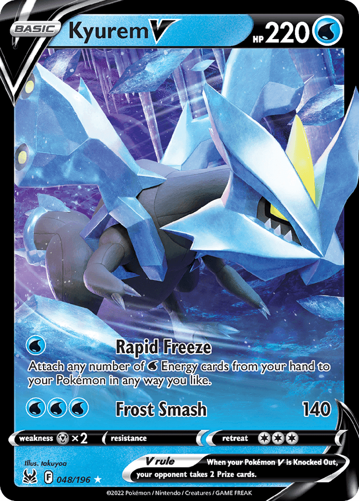 Kyurem V (048/196) (Jumbo Card) [Sword & Shield: Lost Origin] (Online Only)