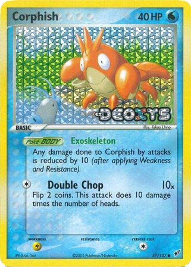 Corphish (57/107) (Stamped) [EX: Deoxys] (Online Only)