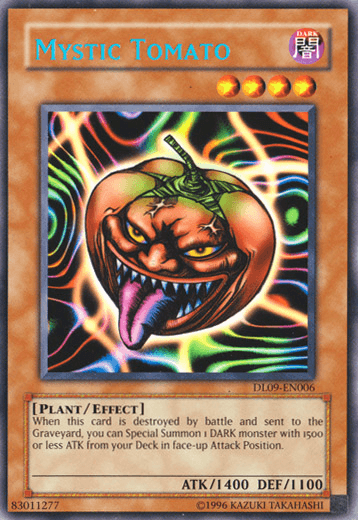 Mystic Tomato (Blue) [DL09-EN006] Rare (ONLINE ORDER ONLY)