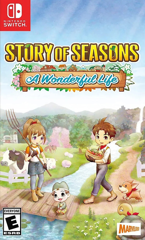 Story of Seasons: A Wonderful Life (Nintendo Switch) (ONLINE ORDER ONLY)