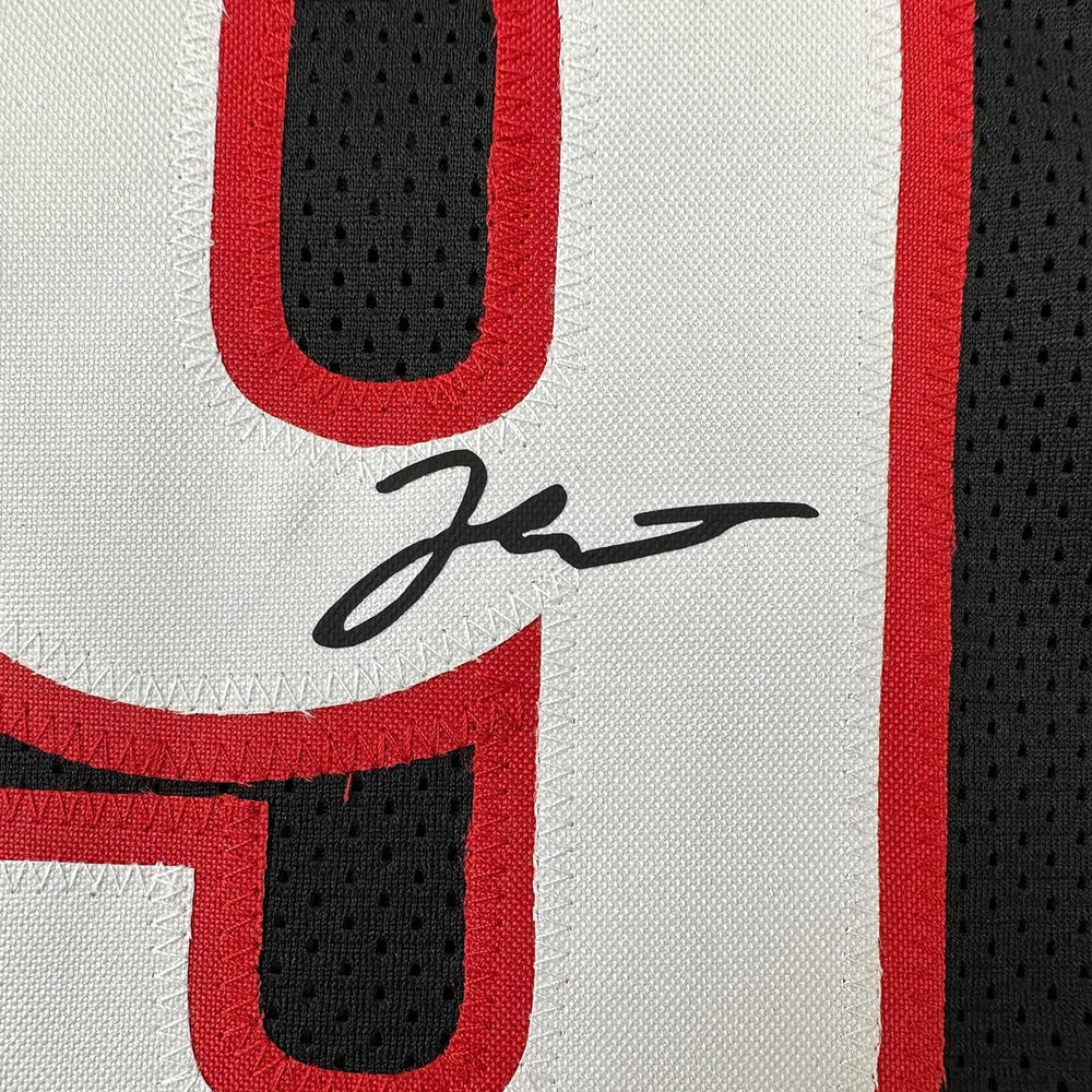 Framed Facsimile Autographed Jerami Grant 35x39 Portland Black Reprint Laser Auto Basketball Jersey (ONLINE ORDER ONLY)