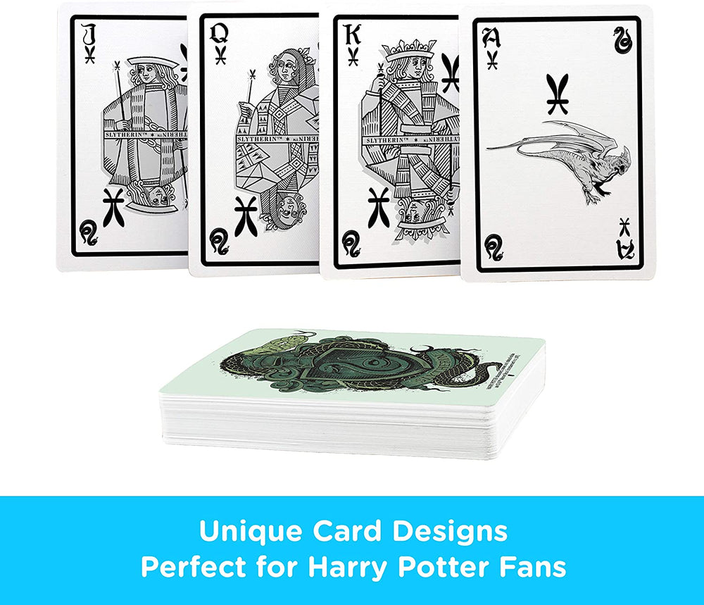 Aquarius Playing Cards: Harry Potter - Slytherin (ONLINE ORDER ONLY)