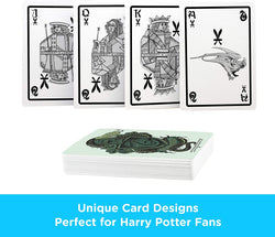 Aquarius Playing Cards: Harry Potter - Slytherin (ONLINE ORDER ONLY)