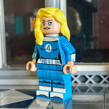 DISAPPEARING WOMAN (FanPlastic 4) made using LEGO parts - B3 Customs (Online Order Only)
