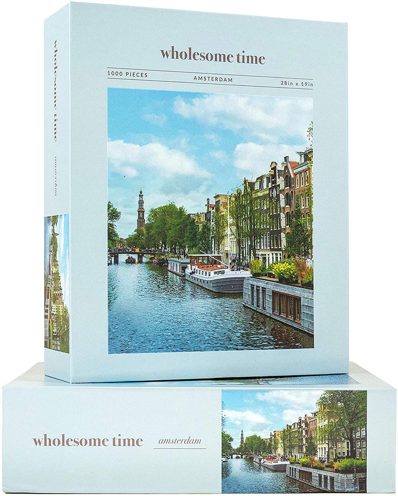 Jeneral Collectives: wholesome times - Amsterdam 1000 Piece Jigsaw Puzzle (ONLINE ORDER ONLY)